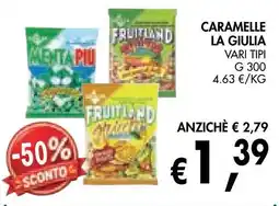 èccoMI Caramelle la giulia offerta