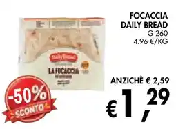 èccoMI La Focaccia Daily Bread offerta