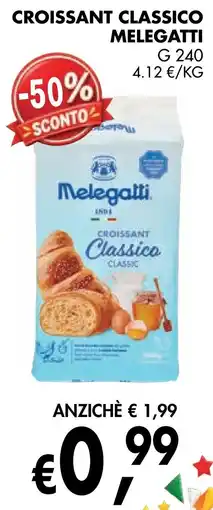 èccoMI Croissant classico Melegatti offerta