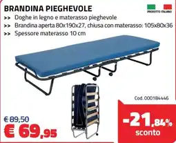 Eurobrico Brandina pieghevole offerta