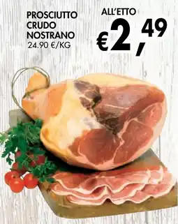 èccoMI Prosciutto crudo nostrano offerta