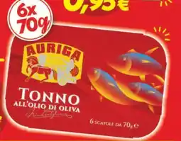 Iper Super Conveniente Tonno all'olio di oliva Auriga offerta