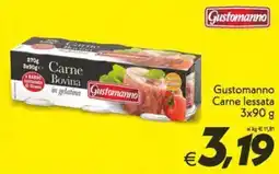 Iper Super Conveniente Gustomanno Carne lessata offerta