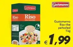 Iper Super Conveniente Gustomanno Riso ribe parboiled offerta