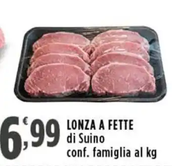Lonza a fette di Suino