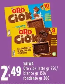 Rossotono Carrefour Oro ciok offerta