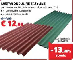 Eurobrico Lastra onduline Easyline offerta