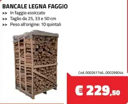 Eurobrico Bancale legna faggio offerta