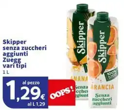 Sigma Superstore Skipper senza zuccheri aggiunti offerta