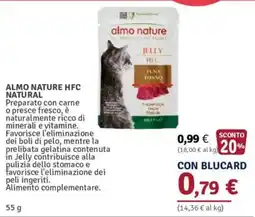 Il Gigante Almo Nature HFC Natural Jelly Tuna offerta