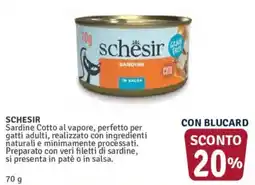 Il Gigante Schesir Sardine Cotto al vapore offerta