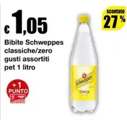 Sì con te Market Bibite Schweppes classiche/zero offerta