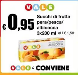 Sì con te Market Succhi di frutta Vale offerta