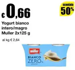 Sì con te Market Yogurt bianco intero/magro Muller offerta