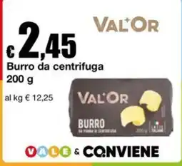 Sì con te Market Burro da centrifuga Val'Or offerta