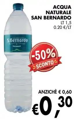 èccoMI Acqua naturale San Bernardo offerta