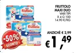 èccoMI Fruttolo Maxi Duo offerta