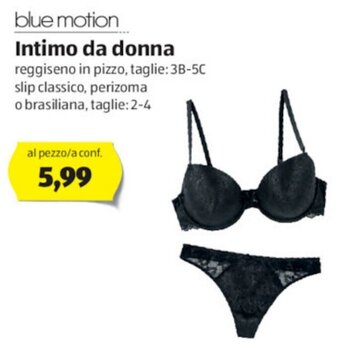 ALDI Blue Motion Intimo da donna offerta