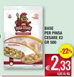 Palmarket Base per pinsa Cesare offerta