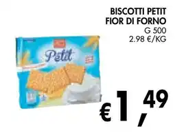 èccoMI Biscotti Petit Fior di Forno offerta