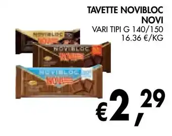 èccoMI Tavette Novibloc Novi offerta