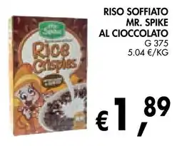 èccoMI Rice Crispies Mr. Spike al cioccolato offerta