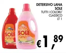 èccoMI Detersivo lana Sole offerta