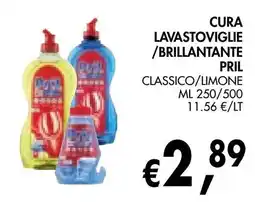 èccoMI Cura lavastoviglie brillantante Pril offerta