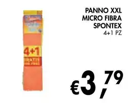 èccoMI Panno XXL micro fibra Spontex offerta