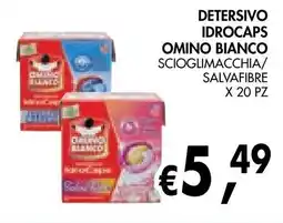 èccoMI Detersivo idrocaps Omino Bianco offerta
