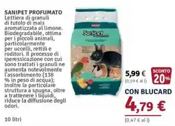 Il Gigante Sanipet profumato offerta