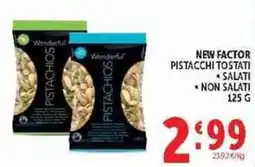 Deco Supermercati Wonderful Pistacchi offerta