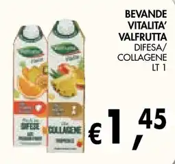 èccoMI Beverage Vitalita' Valfrutta Difesa/Collagene offerta