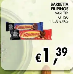 èccoMI Barretta filipinos offerta