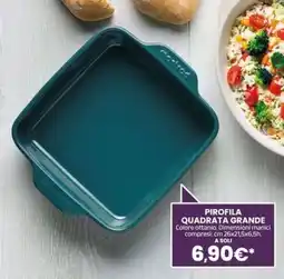 Sigma Superstore Pirofila quadrata grande offerta
