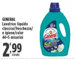Rossotono Carrefour Lavatrice liquido General offerta