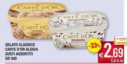 Palmarket Gelato classico Carte d'Or offerta
