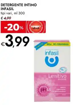 Bennet Detergente intimo Infasil Lenitivo offerta