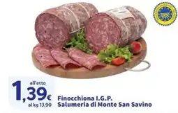 Sigma Superstore Finocchiona I.G.P. Salumeria di Monte San Savino offerta