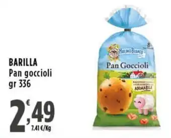 Rossotono Carrefour Barilla Pan Goccioli offerta