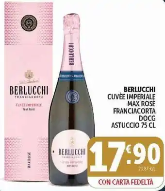 Berlucchi Cuvée Imperiale Max Rosé