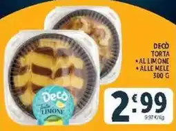 Deco Supermercati Decò torta al limone offerta