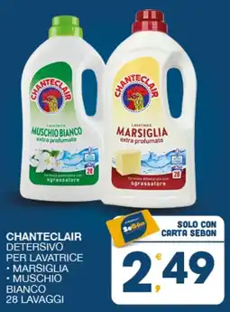 SeBón Supermercati Chanteclair detersivo per lavatrice offerta