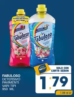 SeBón Supermercati Fabuloso Detersivo Pavimenti offerta