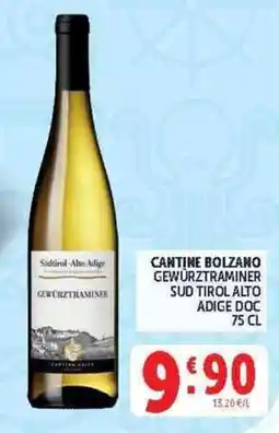 Deco Superstore Cantine Bolzano Gewürztraminer offerta