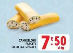 Deco Superstore Cannelloni farciti ricotta e spinaci offerta