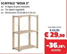 Eurobrico Scaffale "Nova 3" offerta