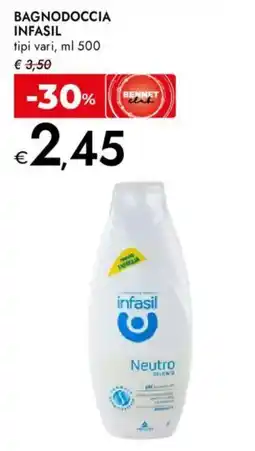 Bennet Bagnodoccia infasil offerta