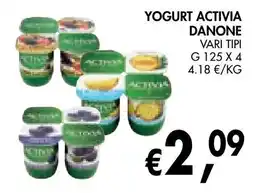 èccoMI Yogurt Activia Danone offerta