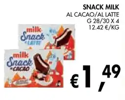 èccoMI milk Snack CACAO offerta